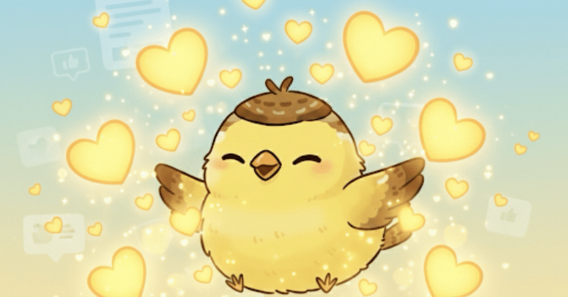 スキじゃ足りない🐣💛 - ChatGPT｜雀野 ひよ子(ゆっくり返信)｜note