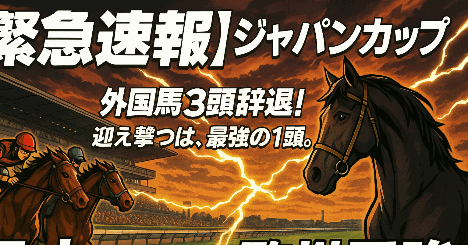 ジャパンカップ外国馬の現地購入馬券 学生馬券王決定戦｜ジャパンカップ】1位北海道大学は外国馬に重い印！2