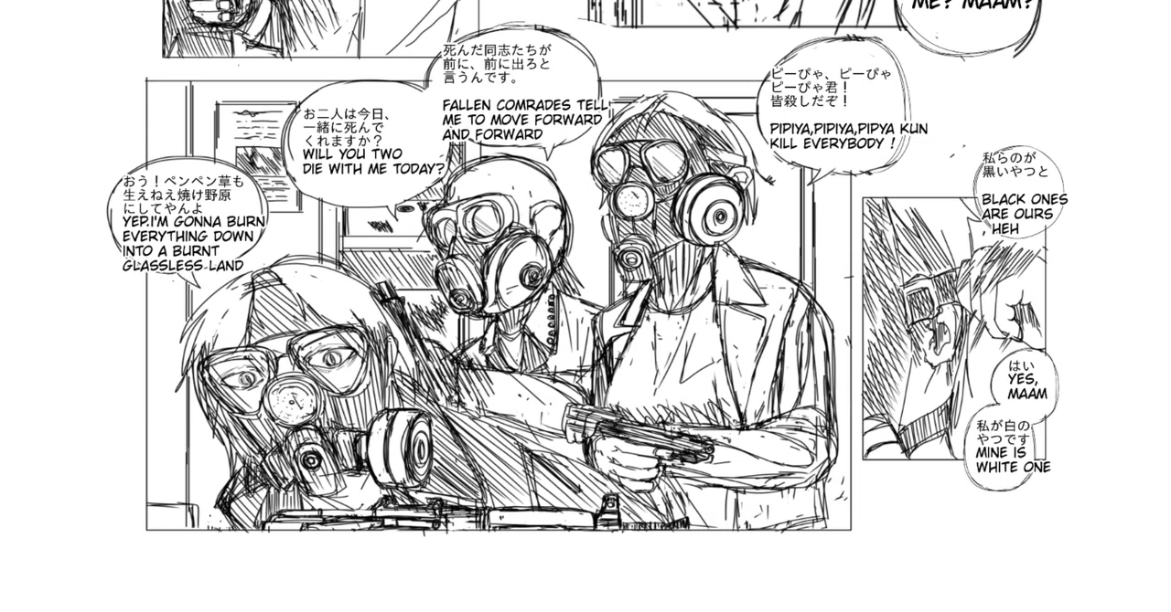 創作マンガ「ピピャンスク～スチームの日