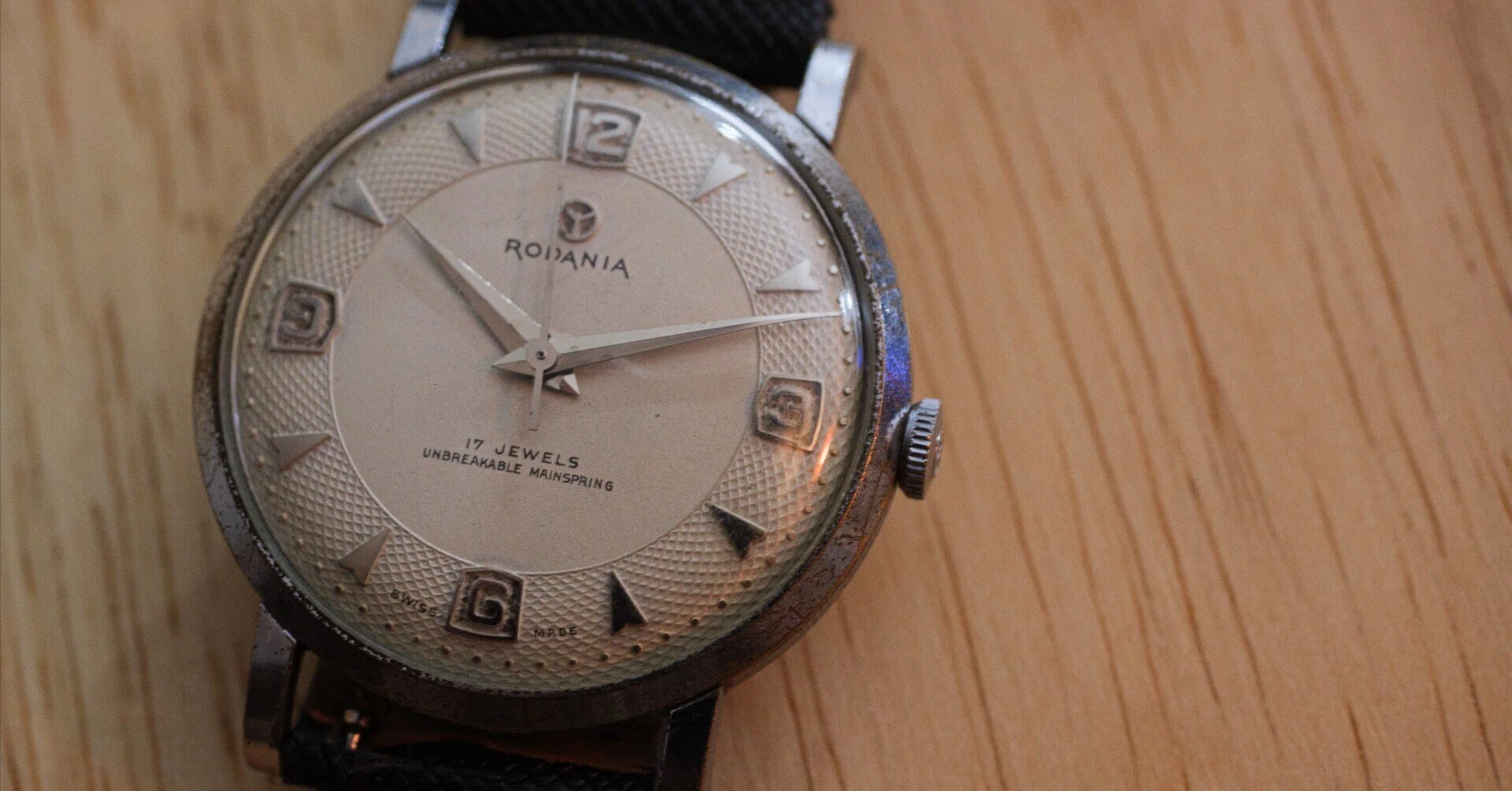 RODANIA 5125 G 1950年代～1960年代製｜Your old time 時計に関する思考録