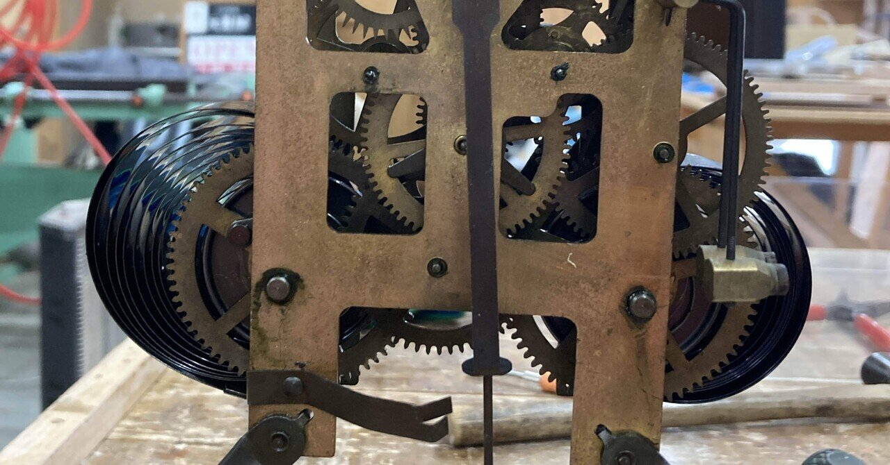 機械式ゼンマイ掛け時計の原理を学ぶ｜IiotoOyaji｜note