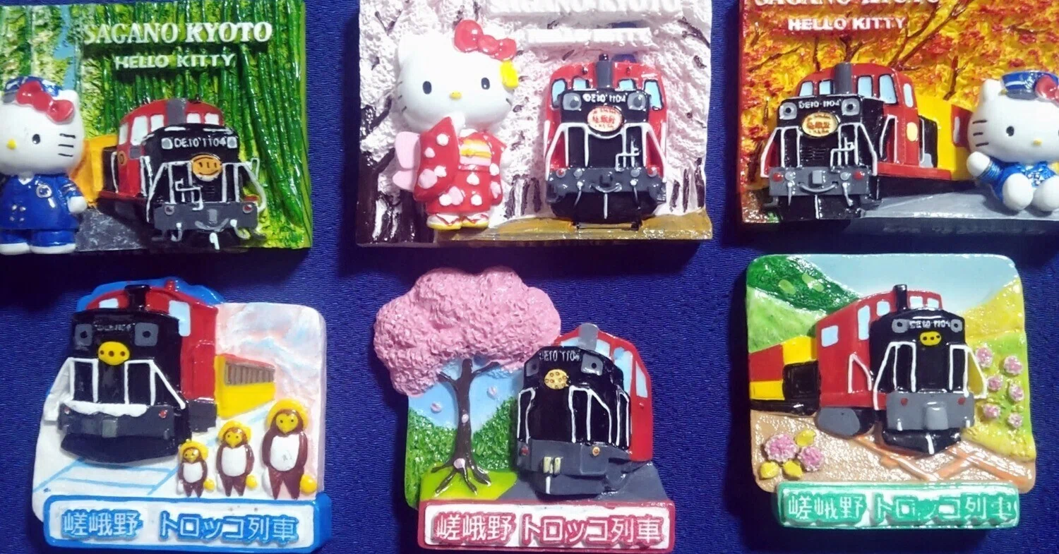 嵯峨野トロッコ列車マグネット新作｜新横浜