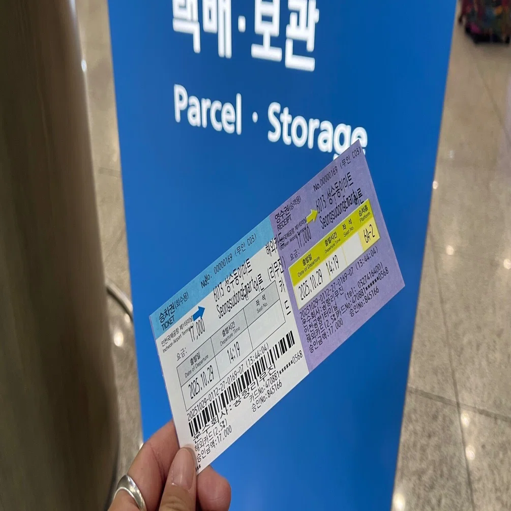 2025 10月韓国ひとり旅①【電子入国申告とスーツケース宅配サービス