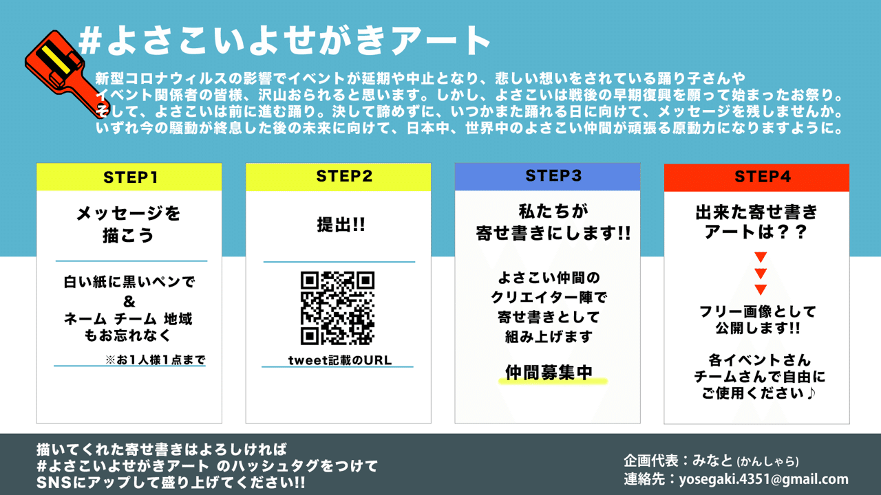 詳細 よさこいよせがきアート企画 こうづみなと Note
