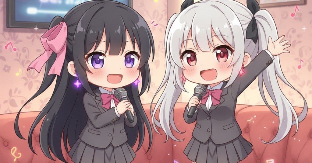 小さな美術館#13『ちびキャラ』｜イラスト10枚‪🎨BGM付き🎧｜みんなの‬