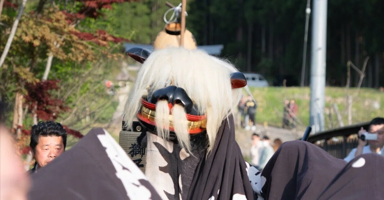 民俗芸能 “黒獅子舞” （山形県長井市）｜taiga matsuki