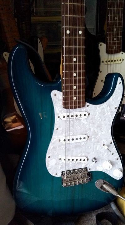 Tokai_Custom Edition. ピックアップ換装済 Fender JAPAN Stratocaster【メンテナンス記録】ピックアップ交換