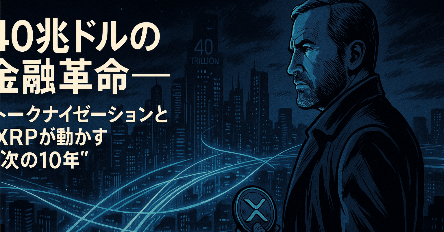 40兆ドルの金融革命──トークナイゼーションとXRPが動かす“次の10年”｜光本貴一｜XRP / Ripple