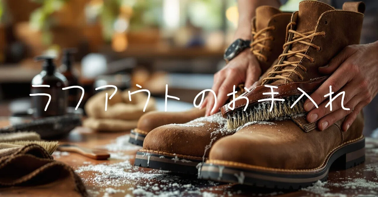 レッドウィング「ラフアウト」完全ケアガイド｜磨おじさん