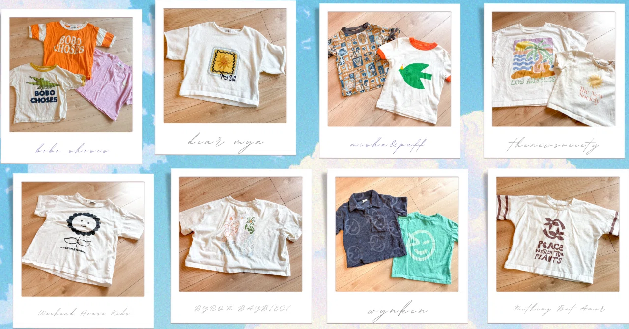 海外こども服】2歳くんの“主役Tシャツ”記録 2025｜しき｜フリーマンス 