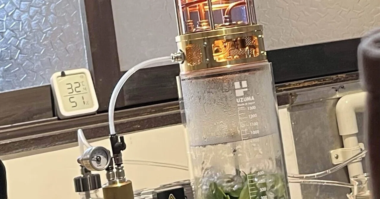 小記事_卓上蒸留器(芳香蒸留水)｜373emana