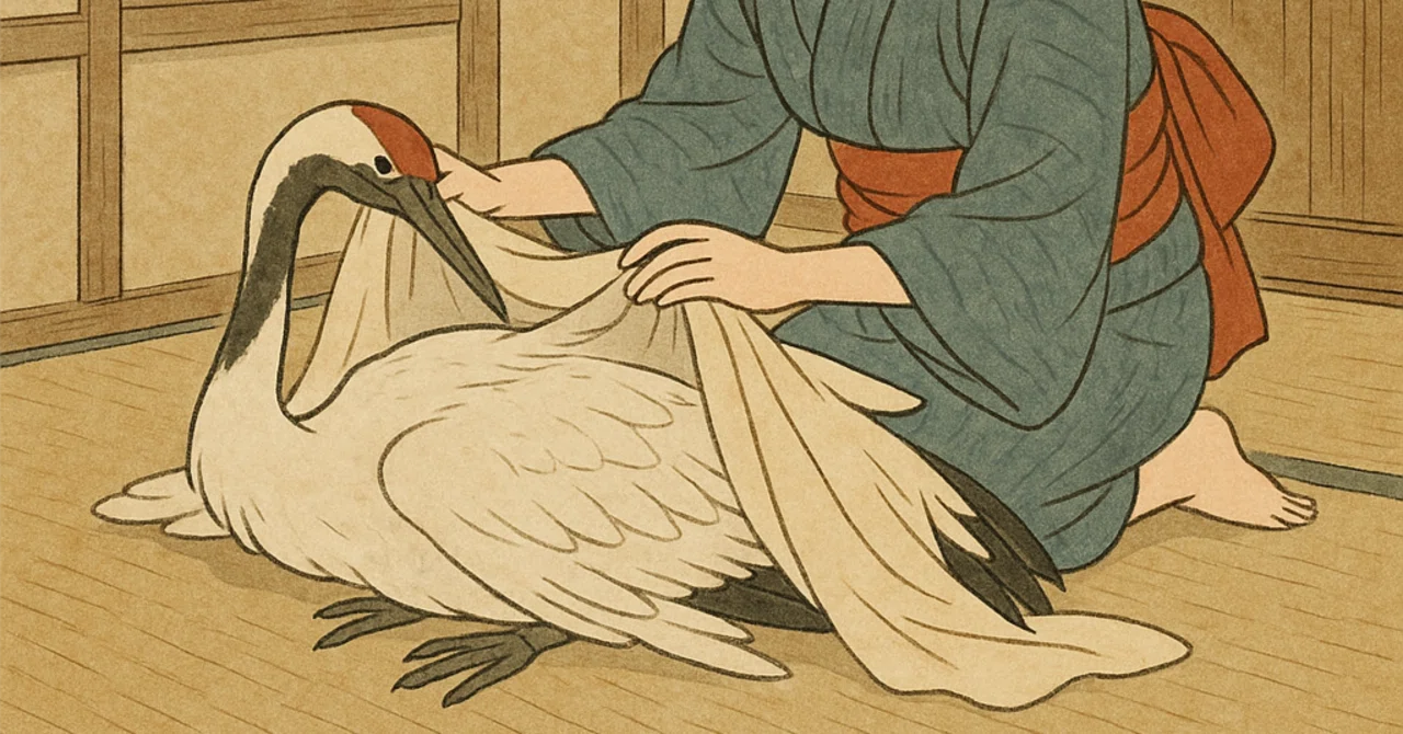 鶴の恩返し 