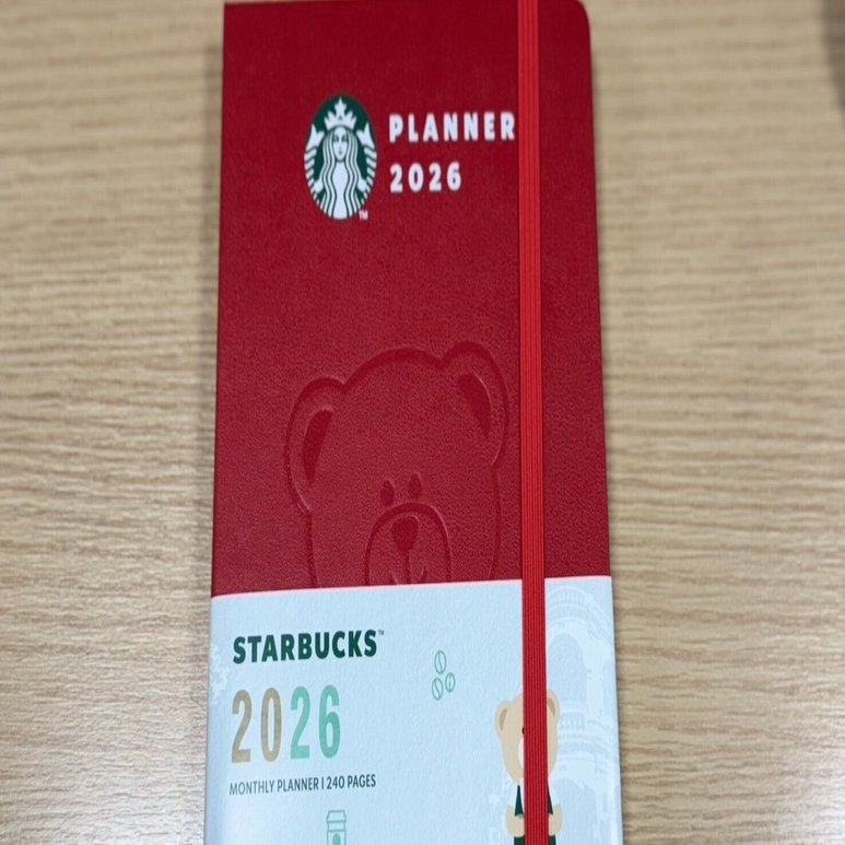 タイ・スタバ限定】毎年恒例のモレスキンの手帳を購入してみた