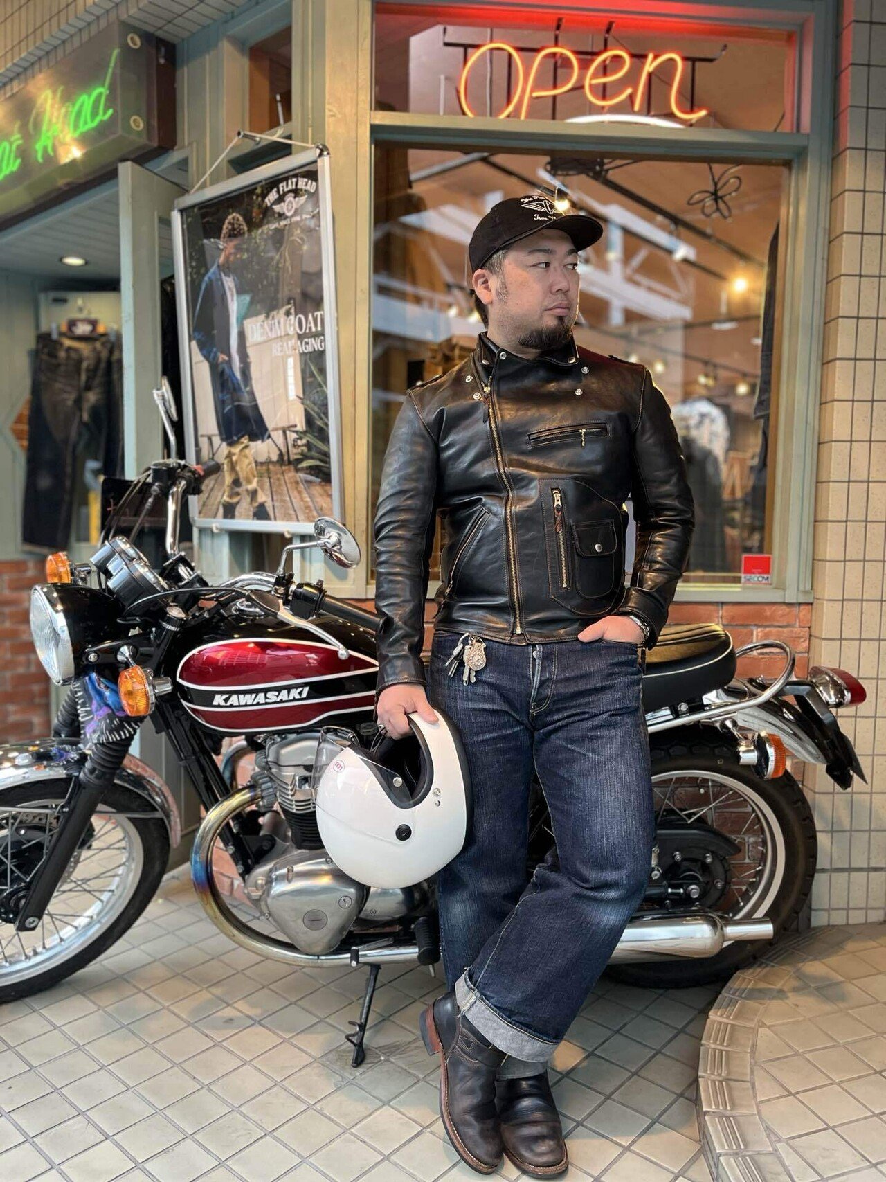 THE FLAT HEAD 高崎店】MYレザージャケットコレクション！｜THE FLAT HEAD