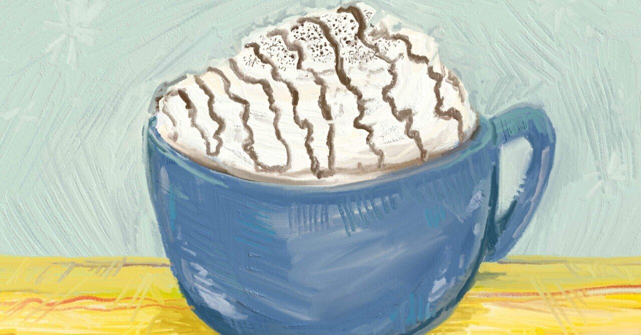 3．mahoのちまちま描き絵日記/カフェオレとカフェラテの違い
