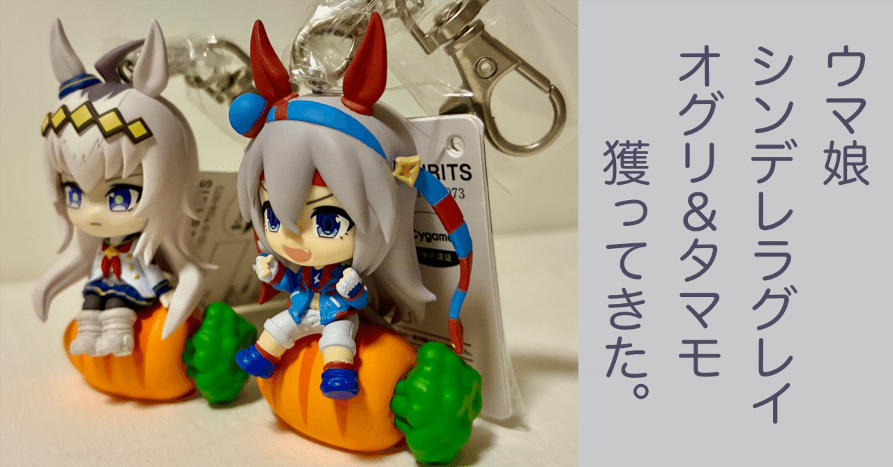 ウマ娘 シンデレラグレイ】オグリキャップ タマモクロス 獲ってきた