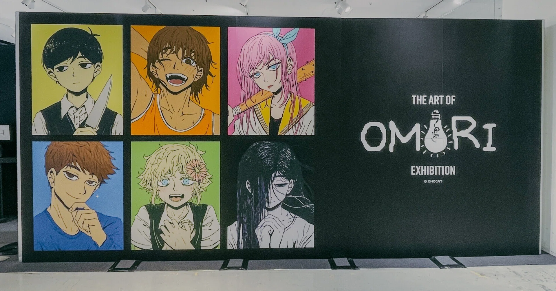 OMORI』展示会で原画やコンセプトアートを見てきた。押し寄せる画力の 【