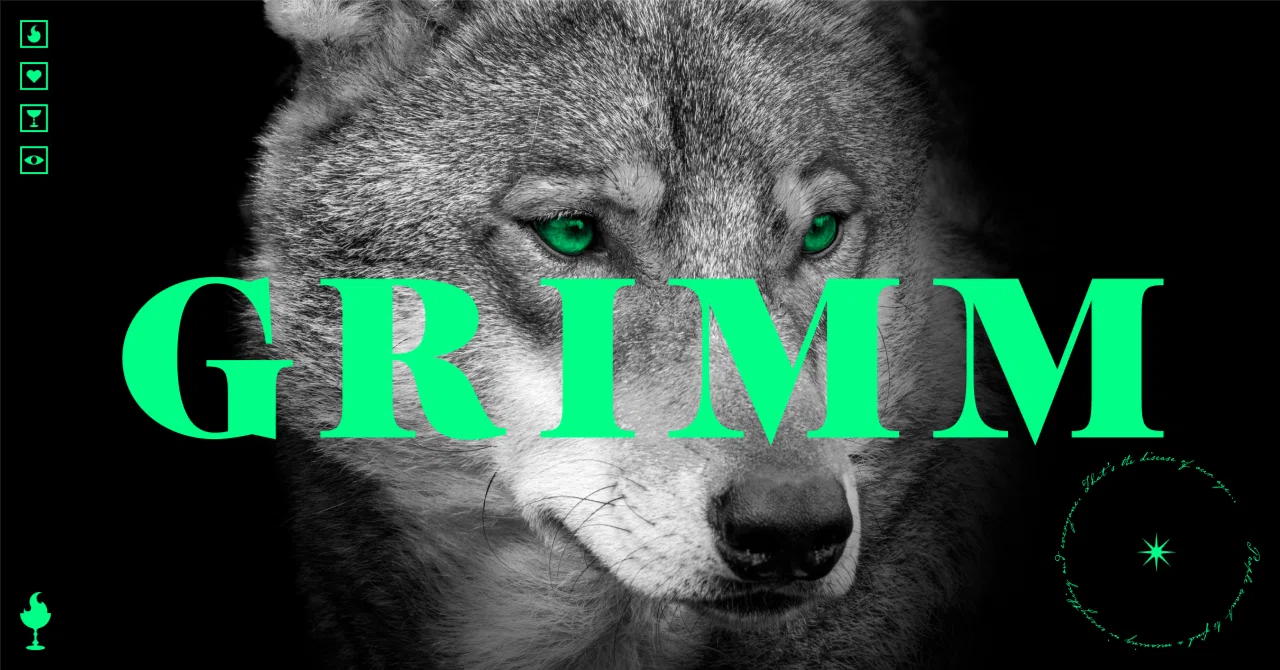Grimm グリム ドラマ 本ネックレス