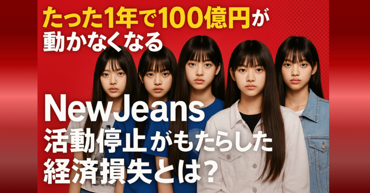 NewJeans電撃復帰の裏に動く100億円超の巨額契約─K-POP界の“アイドル