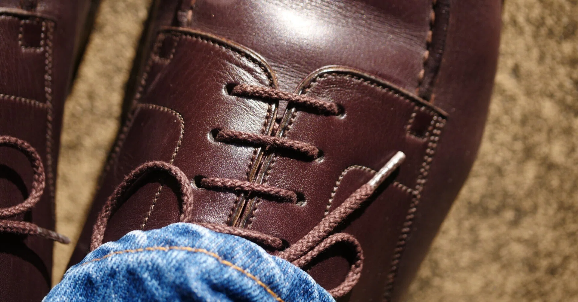 British-made leather shoes are also great. JOSEPH CHEANEY STANTON