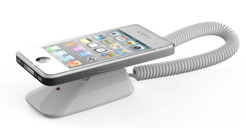 エコノミーな スマートフォン スマホ 携帯電話の盗難防止展示ディスプレイスタンド台 フリー展示タイプ Workstudio Note