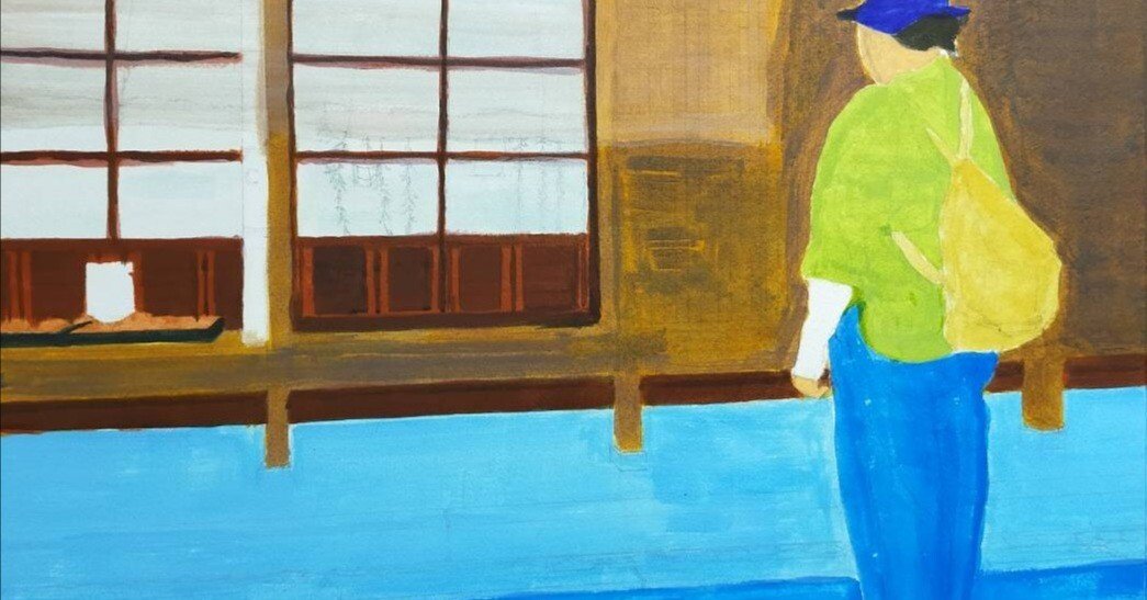 Step9】「郷愁」アクリル画｜瑞島 魁祐（みずしま かいゆう）