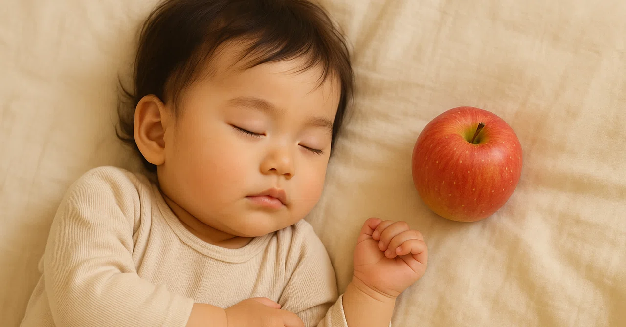 If your child is crying a lot at night, try remembering what they ate ...