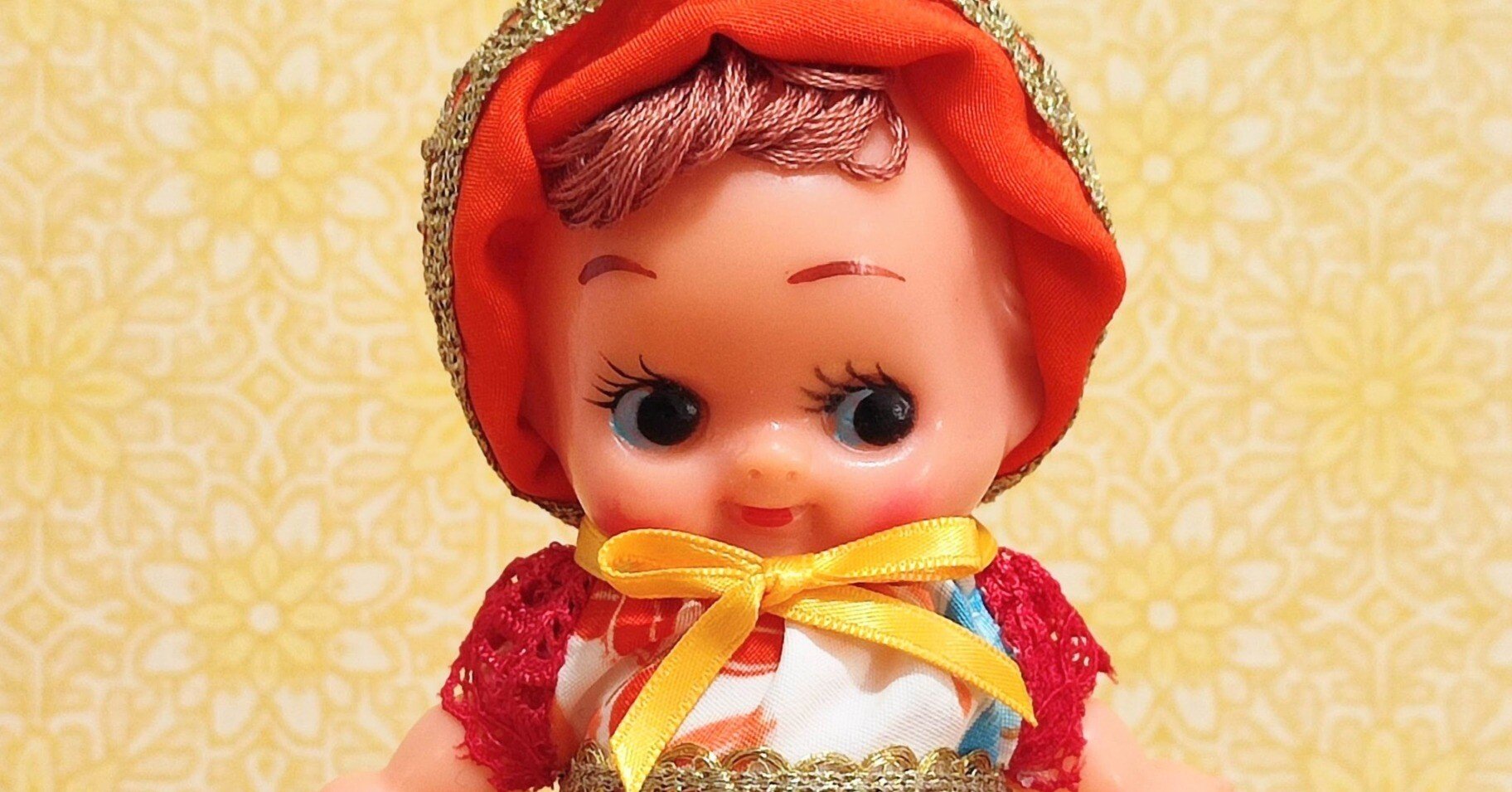 さげもん　キューピーちゃん（黄） さげもん キューピーちゃん（黄） さげもんキューピーちゃん（黄