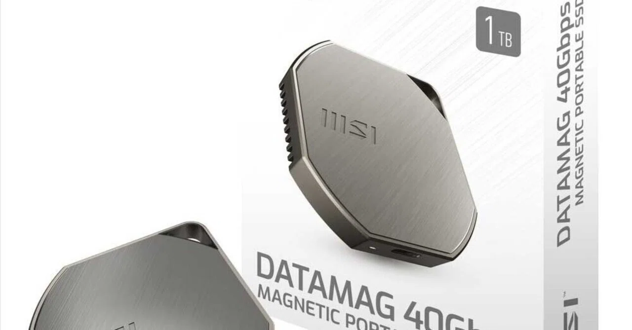 本日見つけた掘り出し物】MSI DATAMAG 1TB MagSafe対応 外付けSSD 本日見つけた掘り出し物】MSI DATAMAG 1TB MagSafe対応 外付けSSD