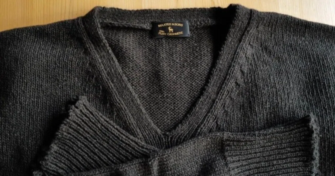 トップス 25AW MAATEE&SONS CA/G/S Loose V Sweater2 上質を、日常に。MAATEE&SONSが描く大人のリラックス。」｜THIRTY' THIRTY'