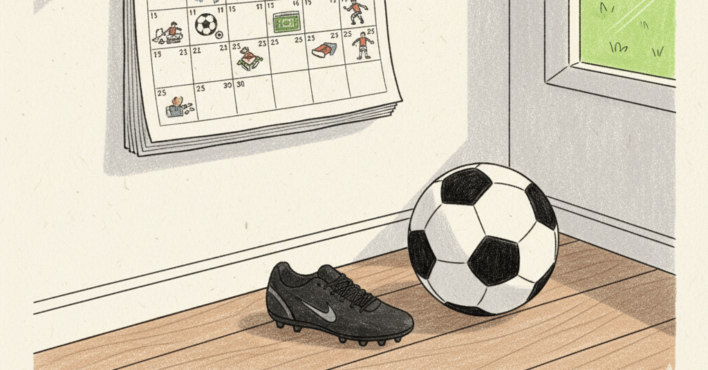 サッカーリフティングの教科書】年内スタートが運命を決める