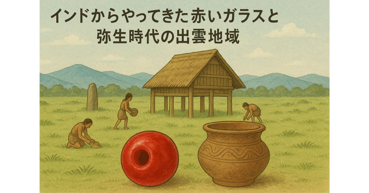 山持遺跡物語。インドからやってきた赤いガラスと弥生時代の出雲｜あんでぃ