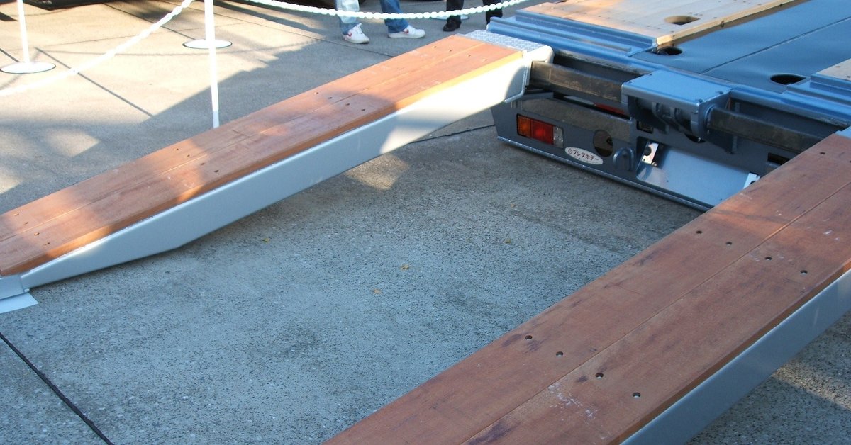 重機運送車の歩み板｜アピトン市場 