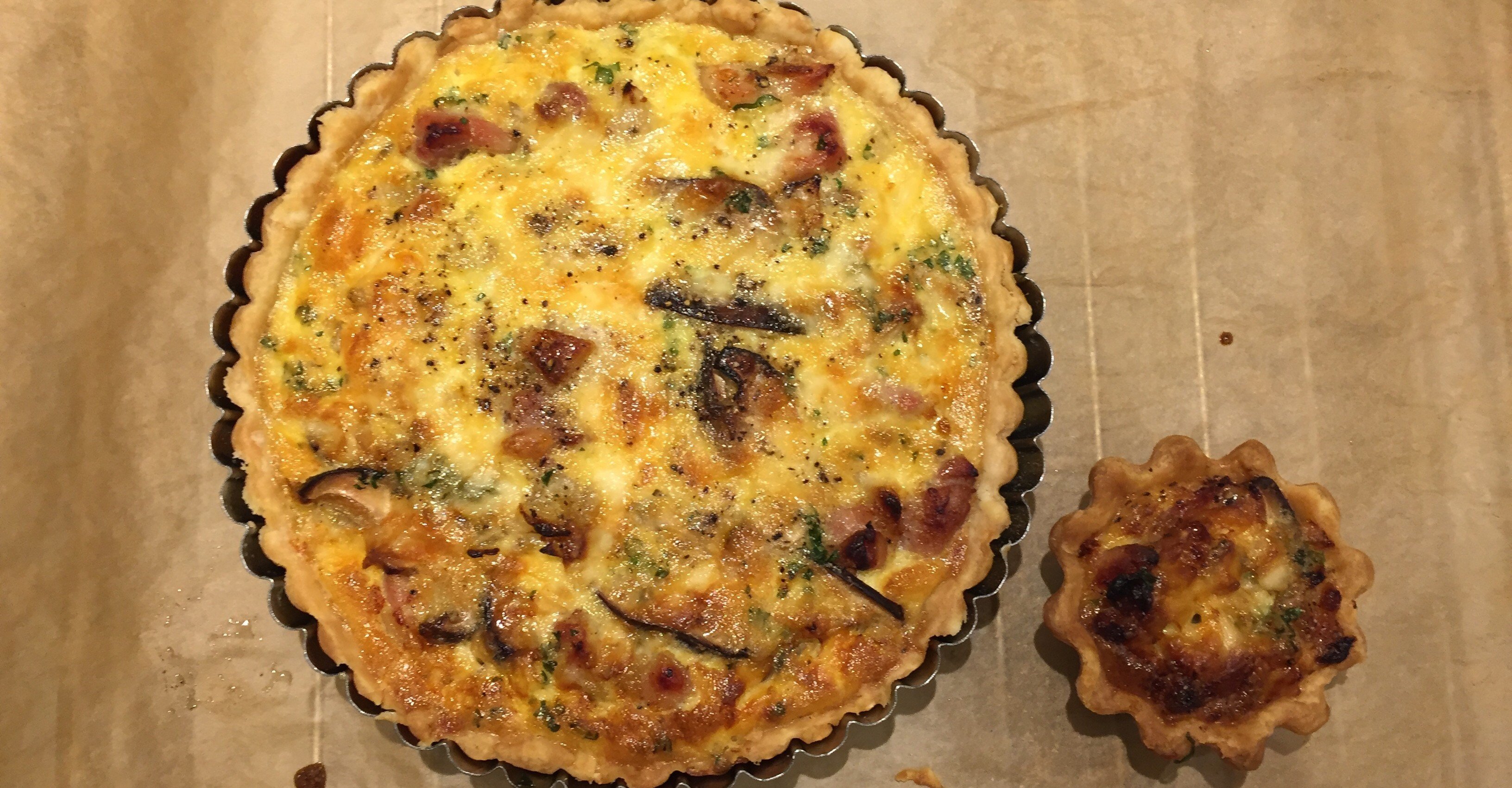 オリーブオイルで作るキッシュロレーヌ オリーブオイルソムリエayumi Note