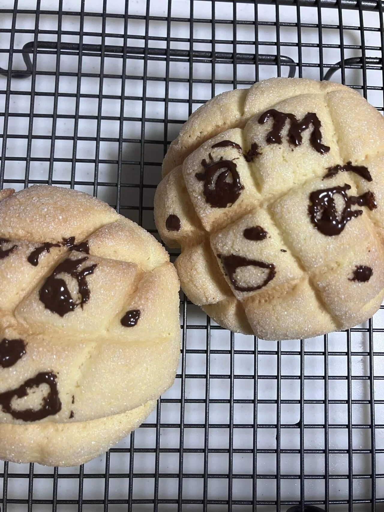 メロンパンでメロンパンナちゃんを書いてみました🍈｜まいにちbagel366
