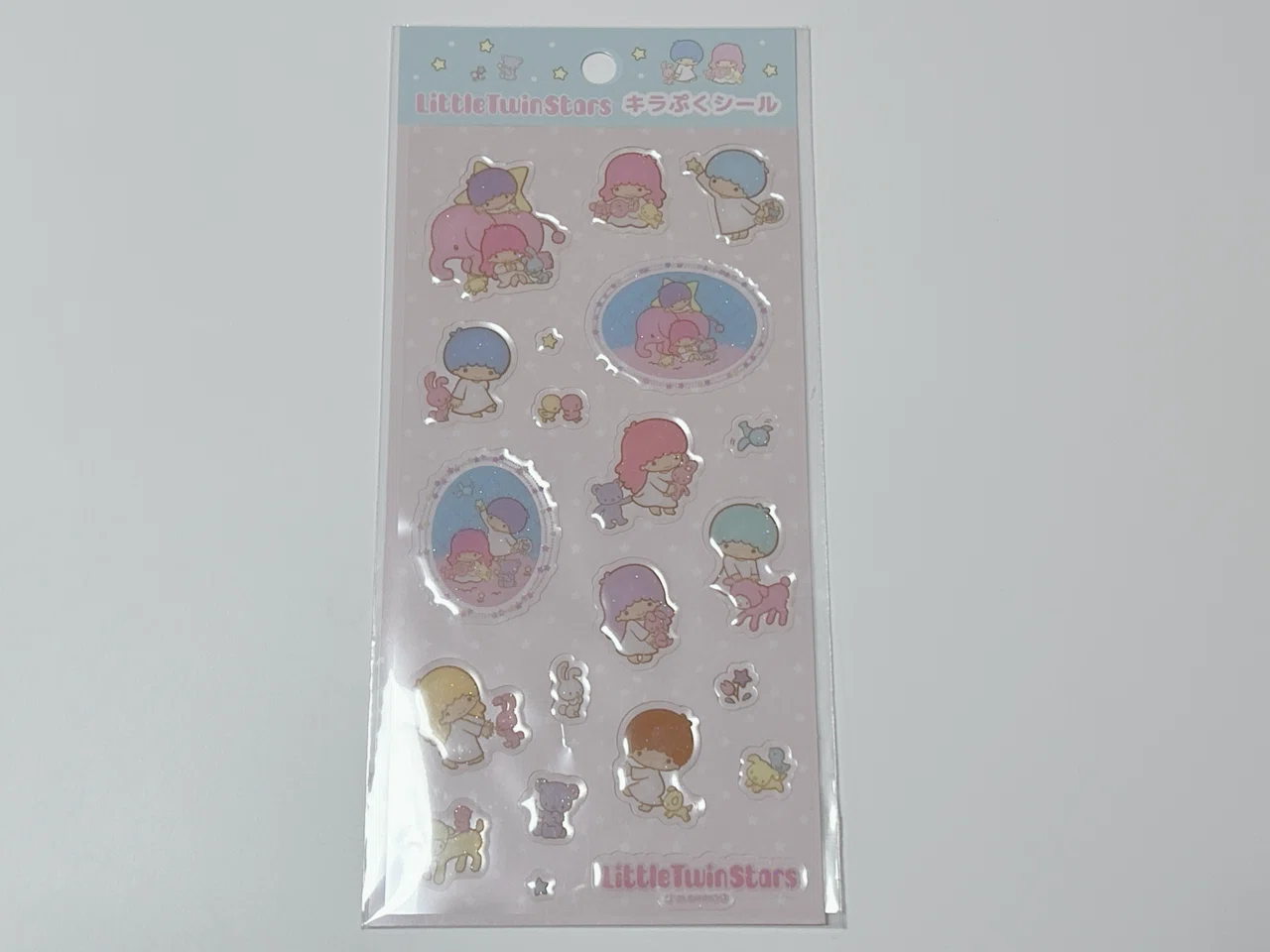 購入品】キキララ×SPINS、とか｜kono￤シール帳作り
