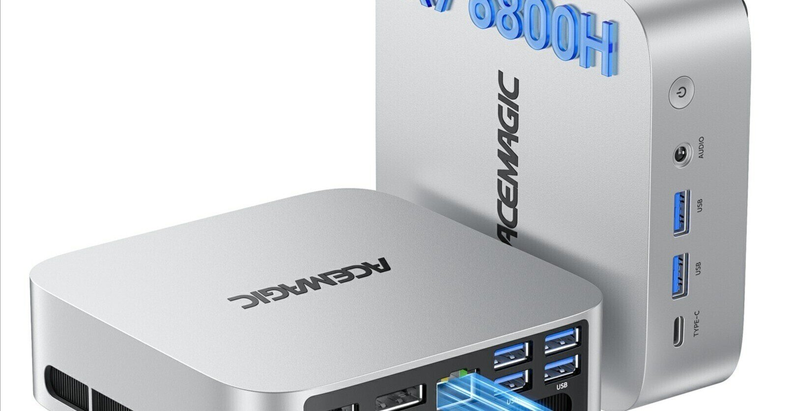 【新品未開封】ACEMAGIC Ryzen 7 6800H ミニPC Amazon.com: ACEMAGICIAN Kron Mini K1 Mini PC, Ryzen 7 7735HS, 24GB