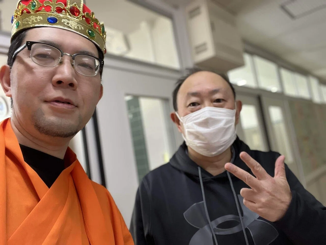 下田中学校キャリア座談会｜AI国王