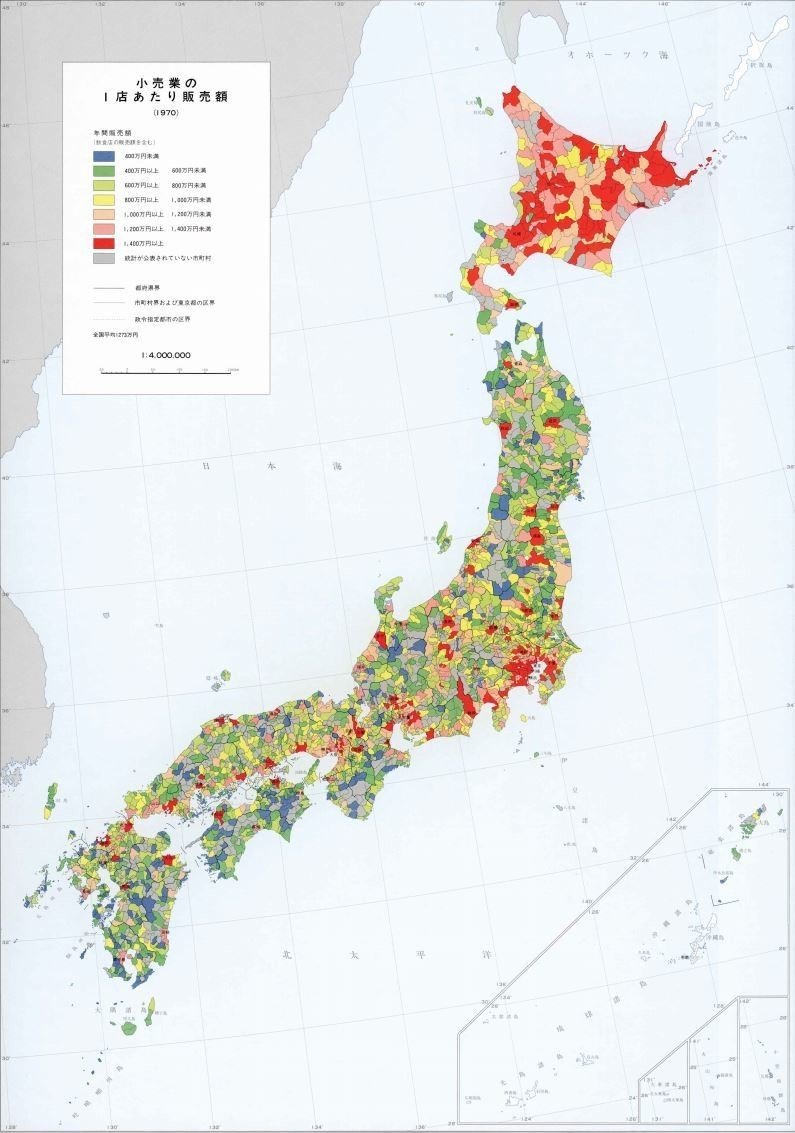 小売店の売上