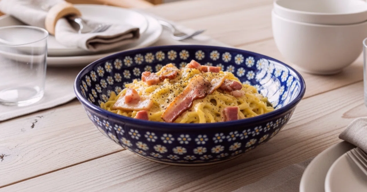 Roman Carbonara in your own kitchen 🍝｜PAYSAGE - お気に入りの食器たち
