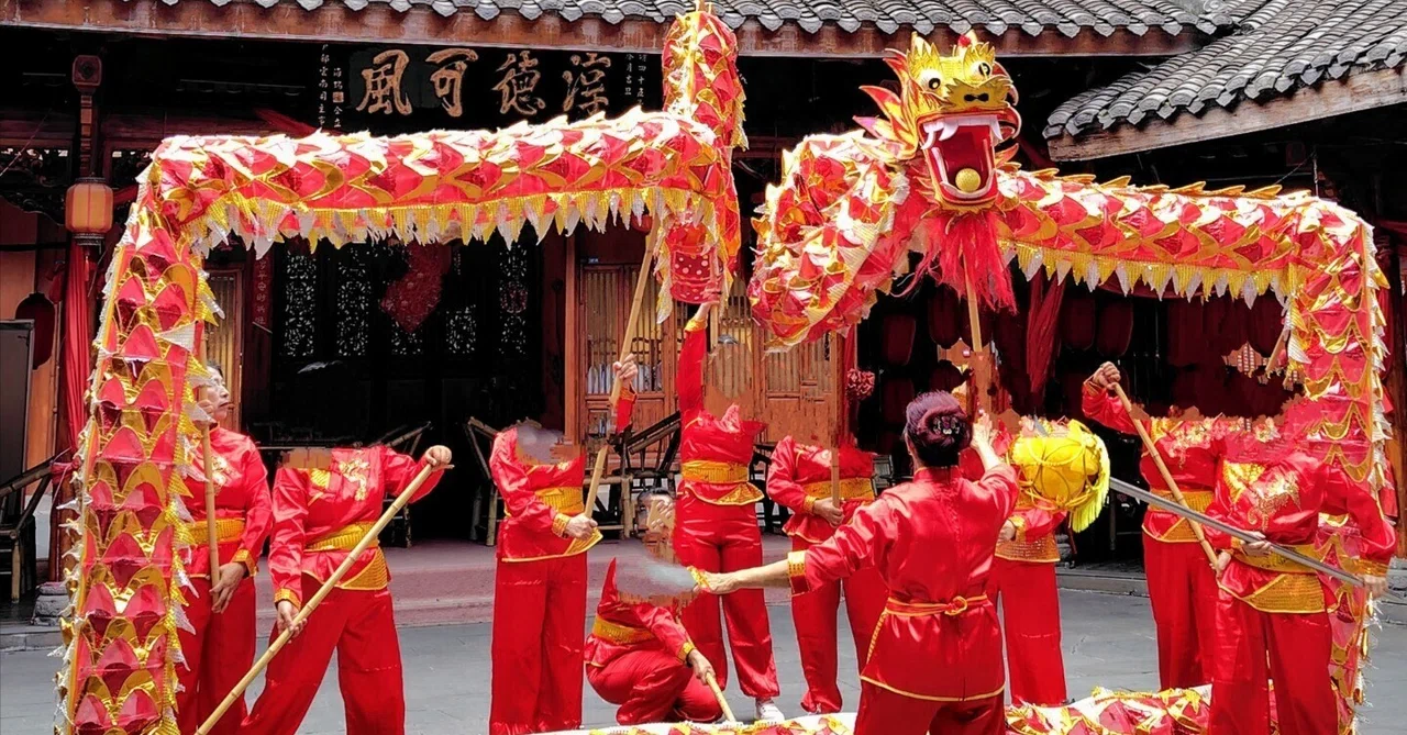 中国古鎮、古城巡り①洛帯古鎮|kuroinutraveler