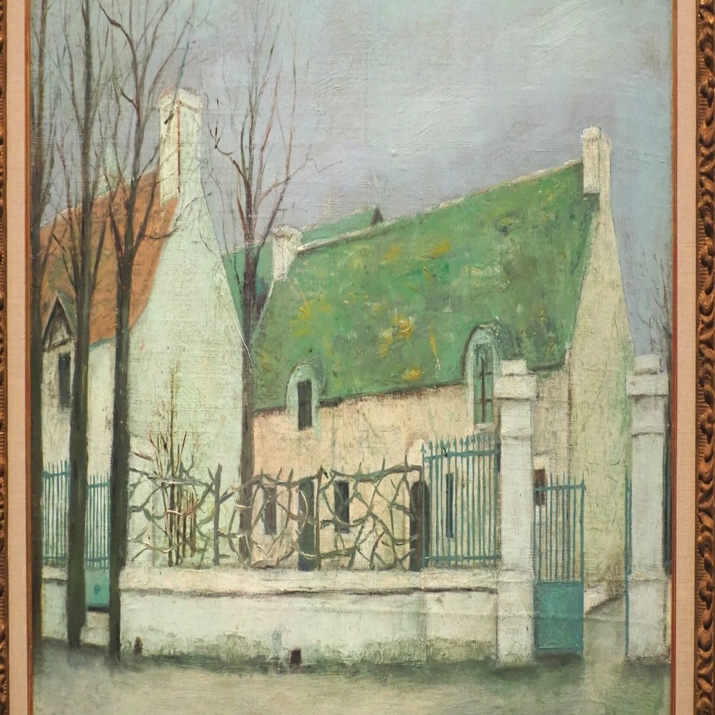 モーリス・ユトリロ 油彩画 1953年制作 SOMPO美術館'25～モーリス・ユトリロ展⑤｜かずくんの備忘録