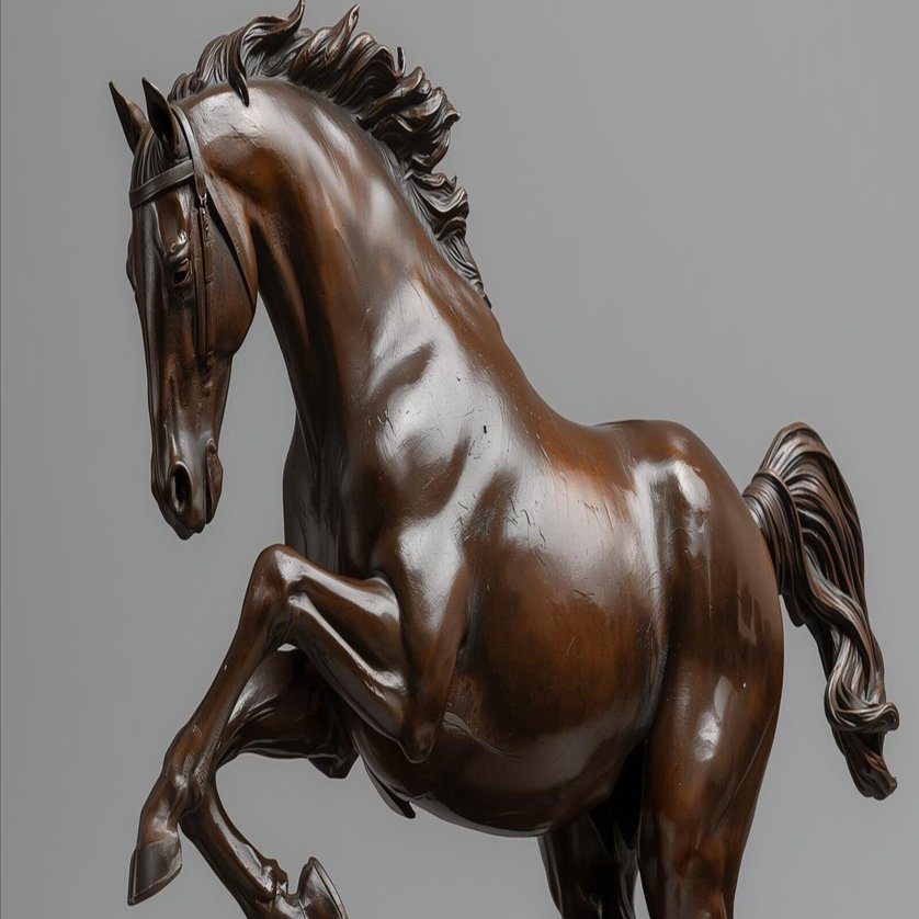 英国競馬史の名馬をかたどったブロンズ像、約3,000万円で落札予想