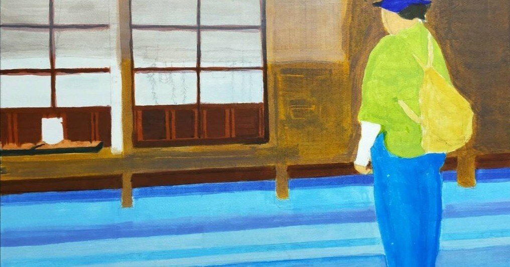 Step10】「郷愁」アクリル画｜瑞島 魁祐（みずしま かいゆう）