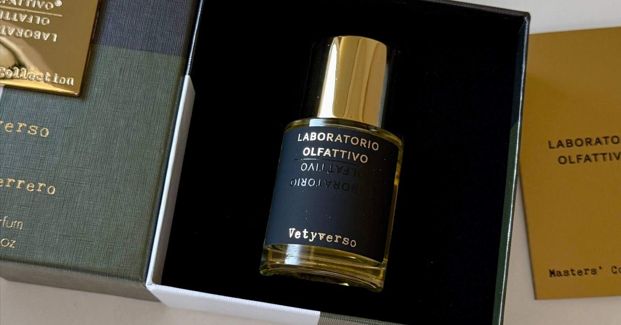 Laboratorio Olfattivo | Vetyverso。苦みの境地に宿るのは匠の技｜kaz-san