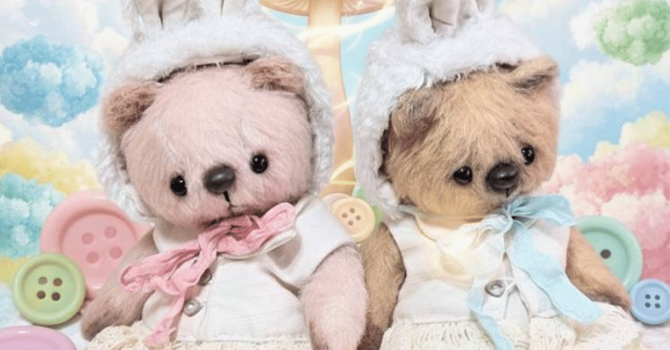 リボンの国のテディベア｜S・Y・K bear | テディベア作家