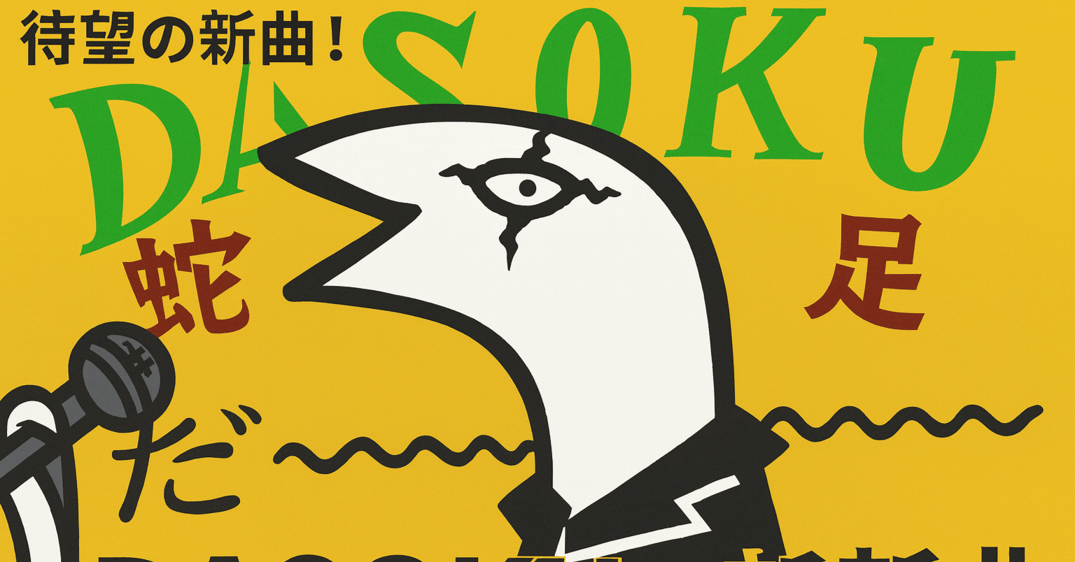 待望の新曲！『DASOKU（蛇足）』 Eテレ0655干支ソング2025｜つむりん