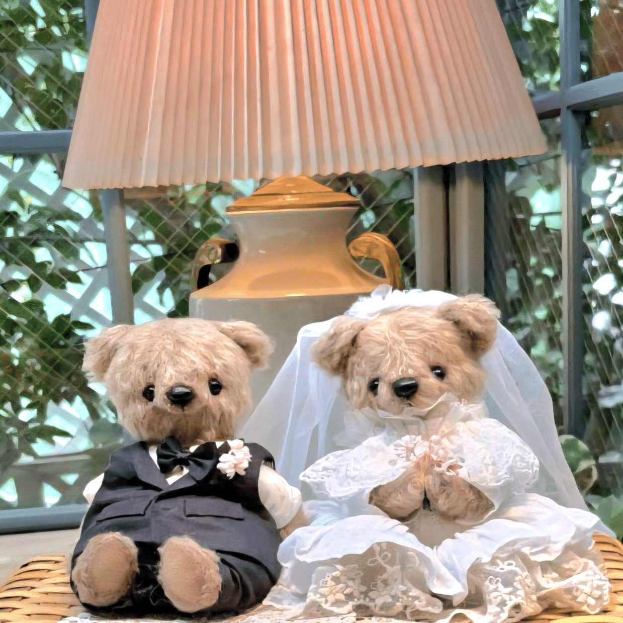 サムとテディのウエディングベア｜S・Y・K bear | テディベア作家