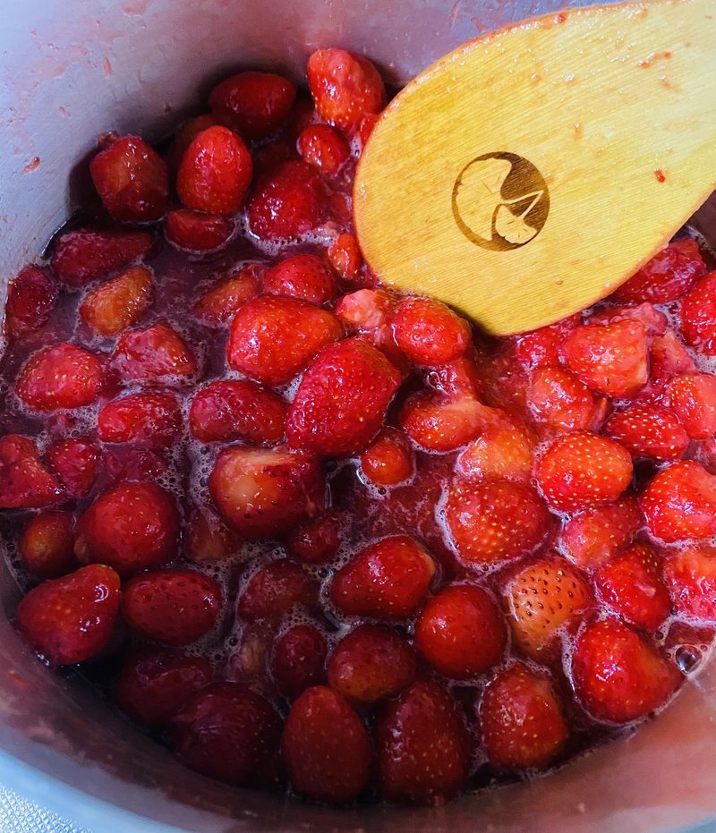 こんな時なので いちごジャム作ってみました 天乃 美音 Mio Amano Note