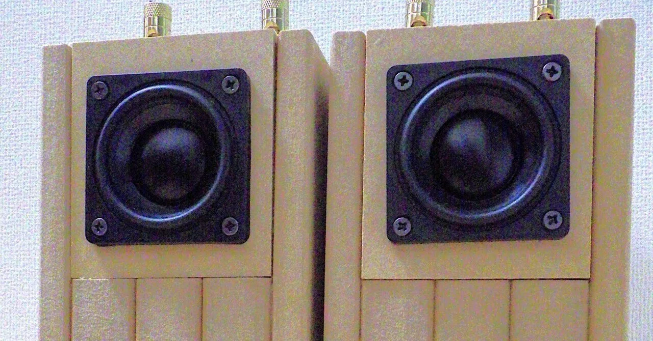 バックロードホーンスピーカーを 作りました｜Eさん